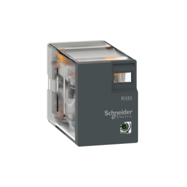 Miniatűr dugaszolható relé - Easy  Harmony RXM, 5 A, 2 CO, LED-es, 120 V AC RXM2LB2F7