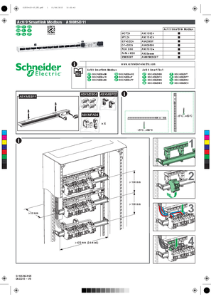 Acti 9 Smartlink - A9XMSB11- Instruction Sheet