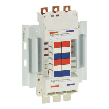 Acti9, SAU Chassis, 250A, 3Ph, 12 Poles, 18mm For IC60 MCB And RCBO, Dual Feed