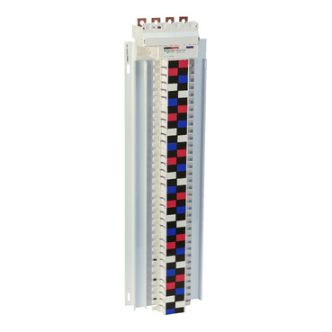 Acti9, SAU Chassis, 250A, 3*(1Ph+N), 72 Poles, 18mm For IC60 MCB And RCBO, Top Feed