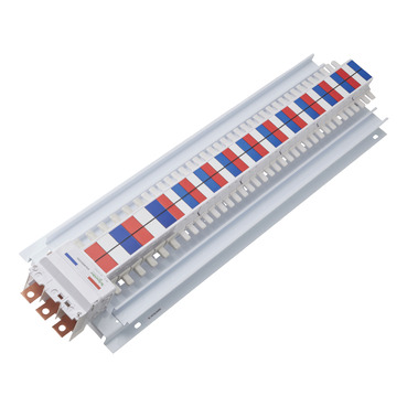Acti9, MSC Chassis 3PH, 400A, Hybrid 18/27mm, 72 Poles, Top Or Bottom Feed