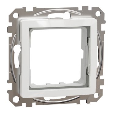ÚJ SEDNA 45x45-ös adapter, körmök nélkül, fehér SDD111907