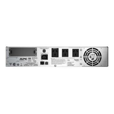 APC Smart-UPS, línea Interactive, 1500VA, montaje en rack 2u, 230V, 3x Outlets IRAM, SmartSlot, AVR, LCD