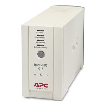Back-UPS, APC Back-UPS, 650VA, Tower, 230V, 4 IEC C13 Outlets , User Replaceable Battery