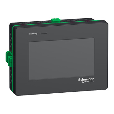 4"W touch panel display, 1COM, 2Ethernet, USB host&device, 24VDC HMISTM6200