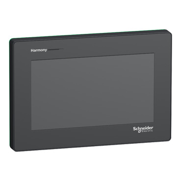 7"W touch panel display, 1COM, 2Ethernet, USB host&device, 24VDC HMISTM6400