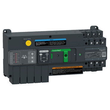 automatikus átkapcsoló, TransferPacT Automatic, 80A, 3P, potméteres beállítófelület, 100A-es tokozat TA10D3S0804TPE
