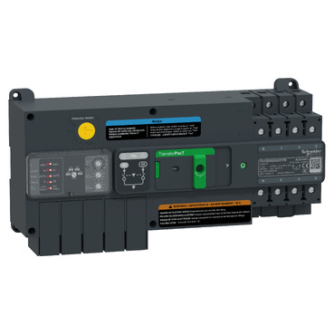 automatikus átkapcsoló, TransferPacT Automatic, 32A, 4P, potméteres beállítófelület, 100A-es tokozat TA10D4S0324TPE
