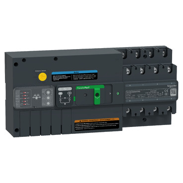 automatikus átkapcsoló, TransferPacT Automatic, 80A, 4P, potméteres beállítófelület, 160A-es tokozat TA16D4S0804TPE
