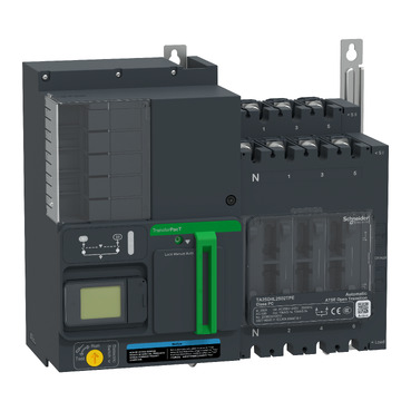 TransferPacT Active Automatic, 100A, 230V, 4P, LCD, frame 250A TA25D4L1002TPE