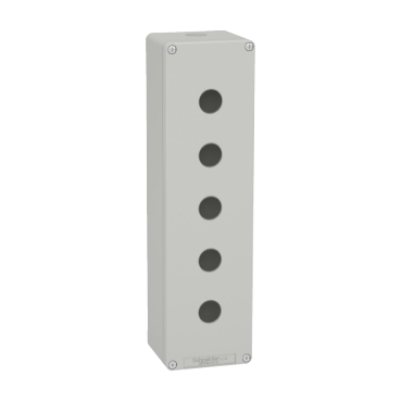 Harmony XAP, XB2 SL üres, aluminium tokozat, szürke, M32, 22 mm XAPD5505