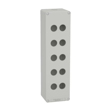 Harmony XAP, XB2 SL üres, aluminium tokozat, szürke, M32, 22 mm XAPD5510