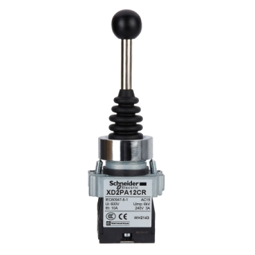 Easy Harmony XB2, Joystick, 2 irány, 2 NO, műanyag, 22mm XD2PA12CR