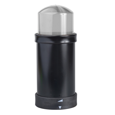 Harmony XVB, Indicator Bank, Illuminated Unit, Plastic, Clear, 70mm, Integral Flash Discharge Tube, 5joule, 24V AC/DC